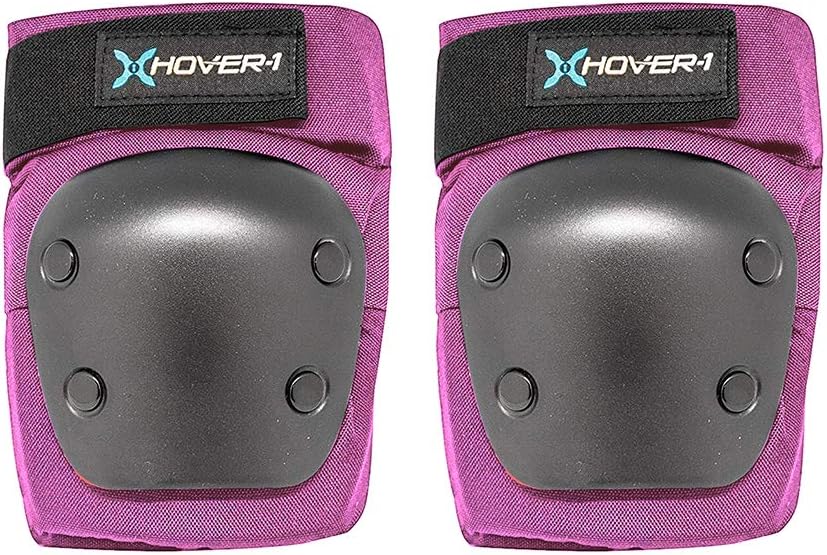 Protective Elbow Pads, Knee Pads, Wrist Guards, Padded Shorts, Tank Top, T-Shirt - Hard PP Shells for Impact Resistance & EVA Foam Protective Padding for Skating, Hoverboards, E-Scooters