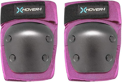 Protective Elbow Pads, Knee Pads, Wrist Guards, Padded Shorts, Tank Top, T-Shirt - Hard PP Shells for Impact Resistance & EVA Foam Protective Padding for Skating, Hoverboards, E-Scooters