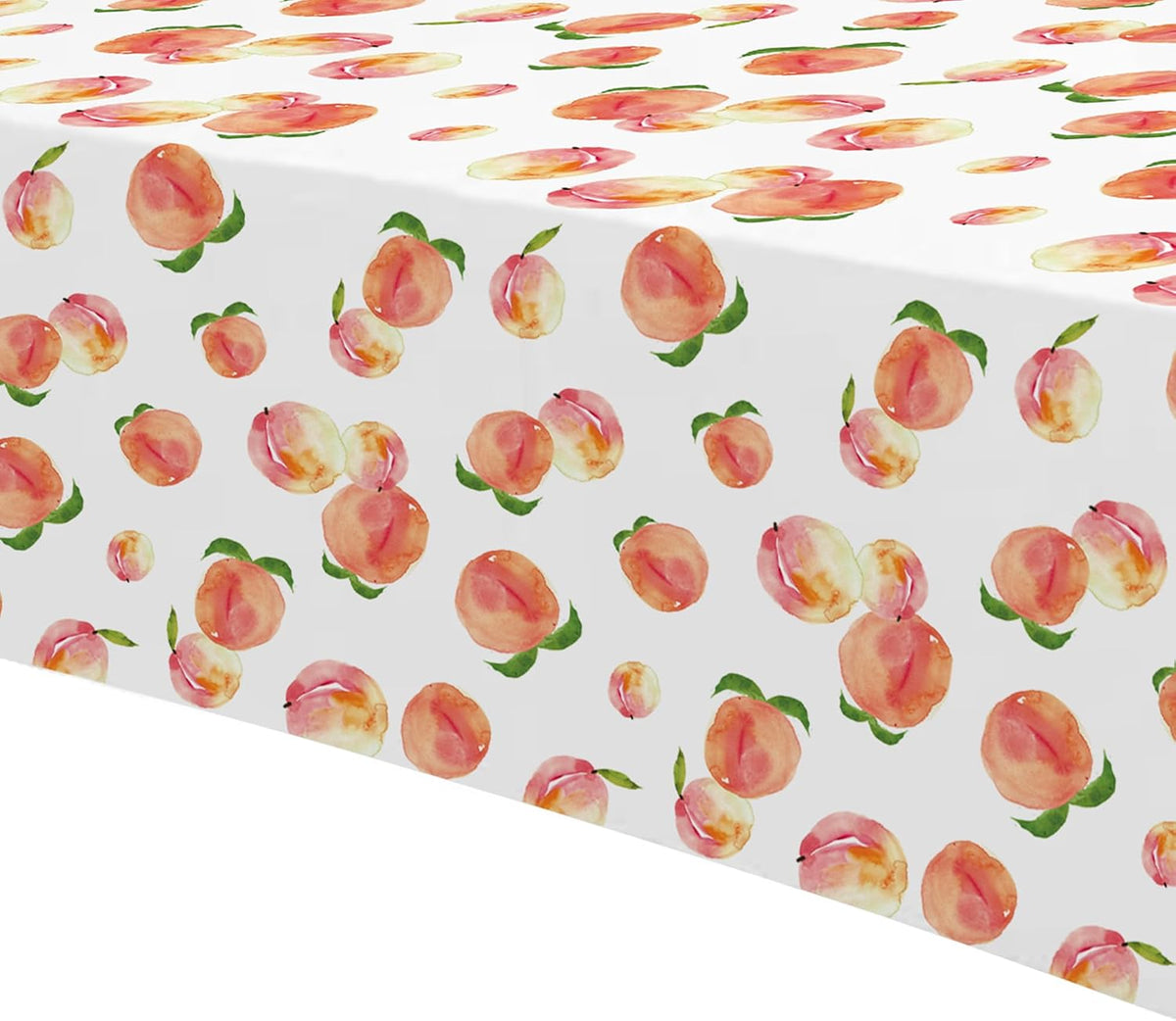 Peach Decorations Supplies Party Tablecloth, 4 Pcs, 54in x 108in
