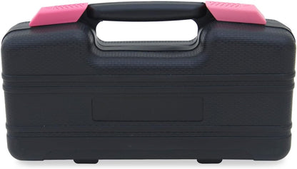 39-Piece Household Tools Kit Essential Home Repair Set with Plastic Toolbox Ideal for College Students, Home Use & More