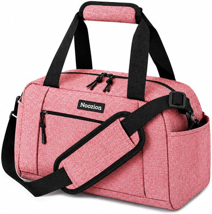 14 inch Small Gym Bag for Women & Men, Lightweight Carry On Mini Duffle Bag with Multiple Pockets, Sports Bag for Travel and Workout.