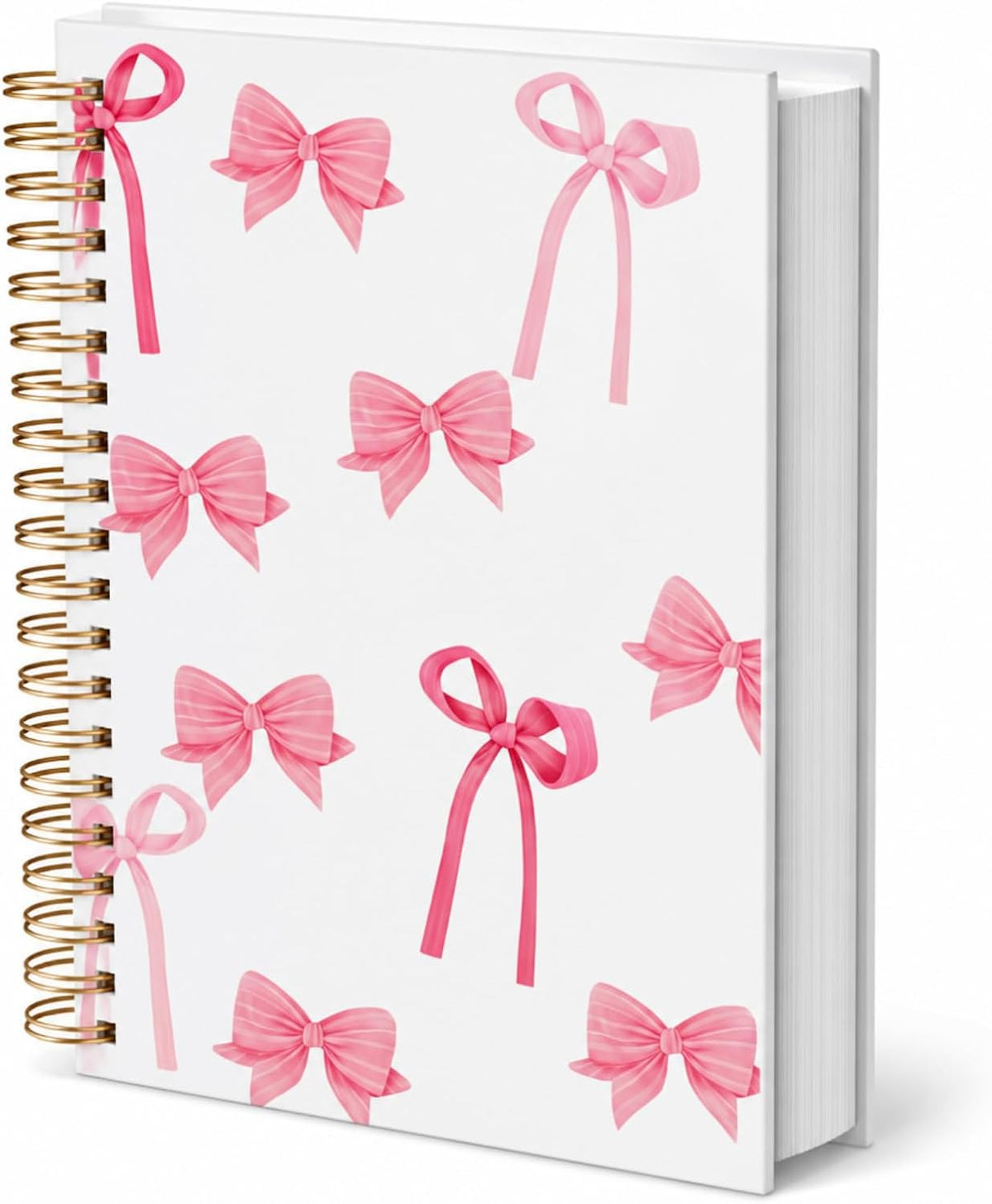Coquette Bow Aesthetic Notebook A5 Spiral Journal Girl Student