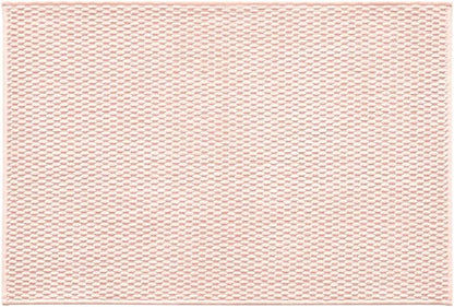 Pink Bathroom Rugs Non Slip Washable, Super Absorbent Thin Bath Mat Small Quick Dry Low Pile Bathroom Rug, Pink 16"x24"
