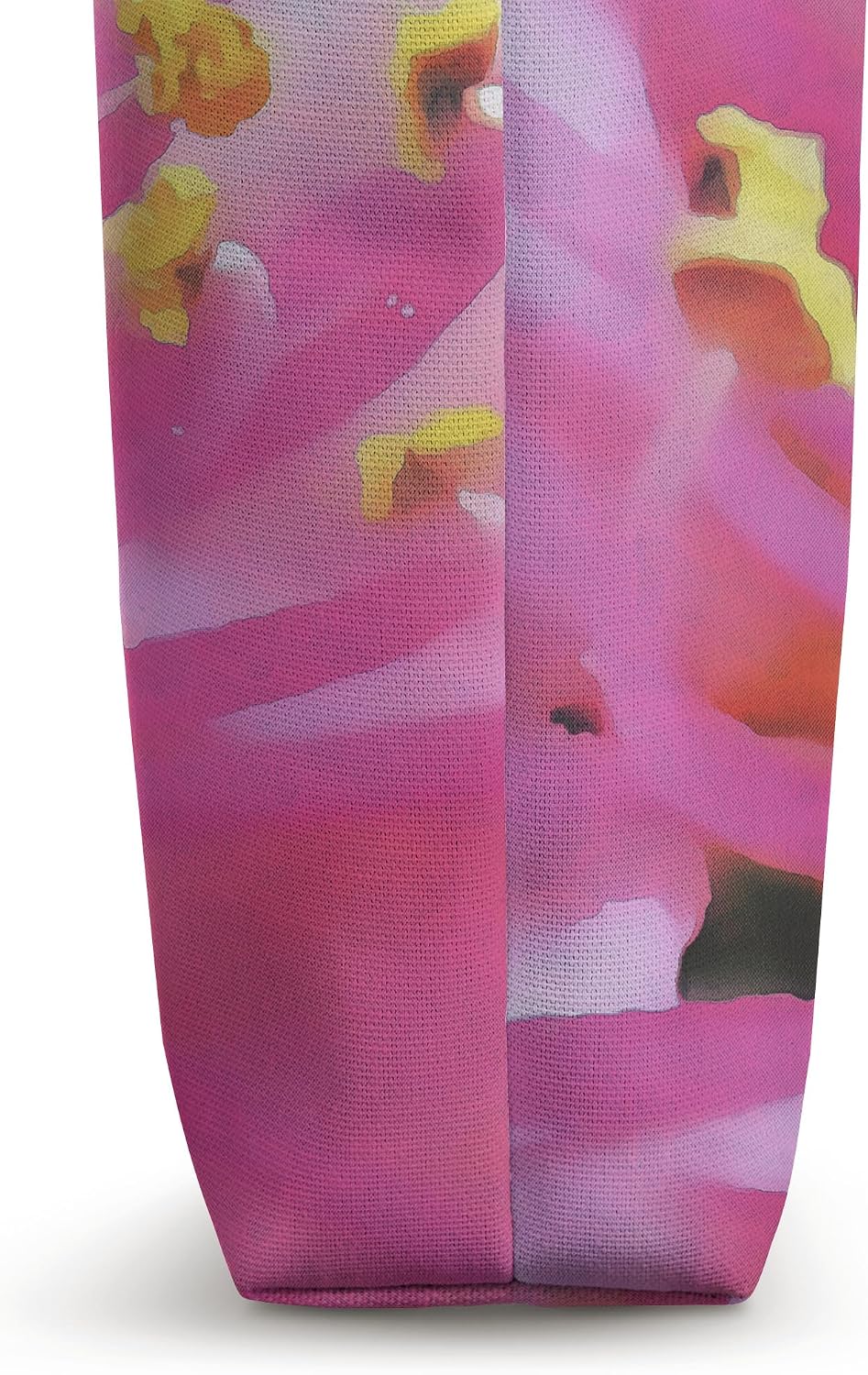 Pink Peach Pollen Macro Abstract Art Tote Bag