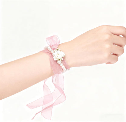Light Pink Organza Ribbons Pink Tulle Ribbons 1 Inch 50 Yards Gift Wrapping