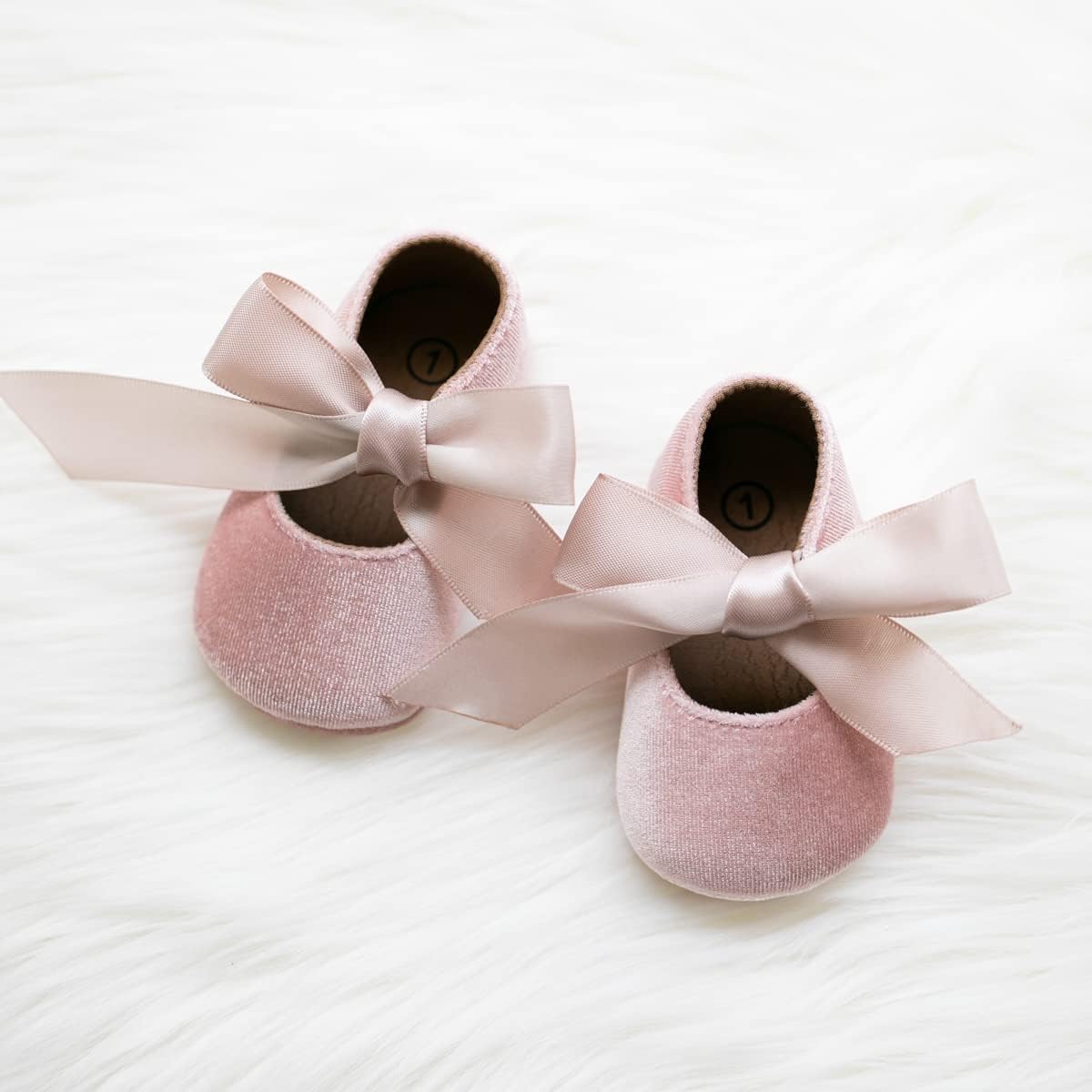 Infant Baby Girls Mary Jane Flats Princess Wedding Dress Shoes