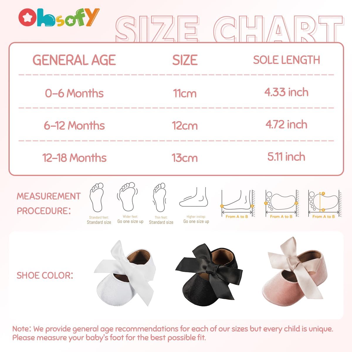 Infant Baby Girls Mary Jane Flats Princess Wedding Dress Shoes
