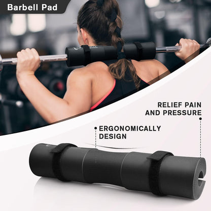 RitFit 7PCS Barbell Squat Pad Set, Hip Thrust & Lunges