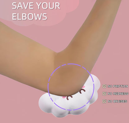 Elbow Rest Pads for Desk, Nail Tech Memory Foam Arm Rest 2 Pack