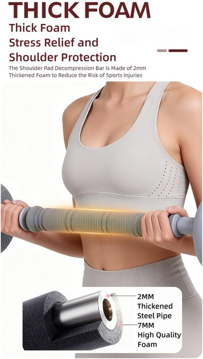 3-in-1 Adjustable Dumbbell Set 13/18/22/35LB, Barbell & Kettlebell