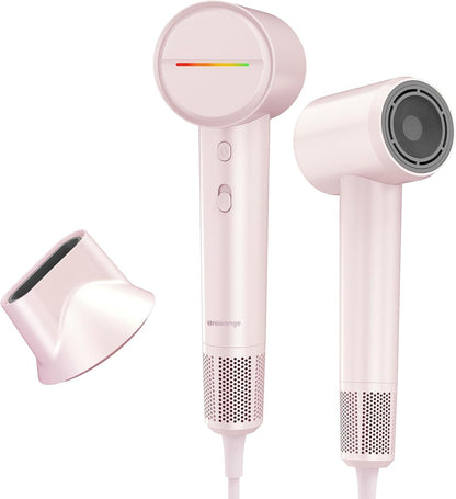 High Speed Hair Dryer, Billion Plasma Ions Better Frizz Reduce and Hair Protect, Ionic Blow Dryer Ultra Fast Drying, Low Noise & Lightweight Hair Dryer for Women, Heat-Control Blow Dryer for Travel