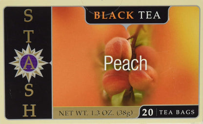 Black Tea Peach, 20 Count