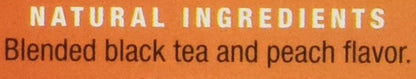 Black Tea Peach, 20 Count