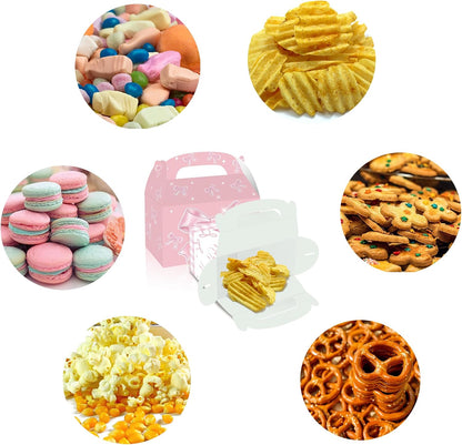 12Pack Party Treat Boxes, Pink