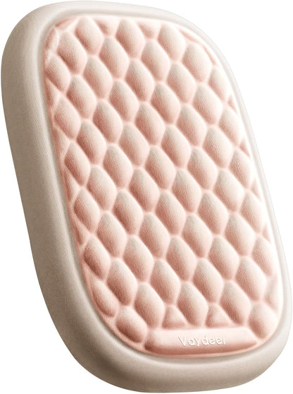 [Upgraded Larger and Thicker] Elbow Rest Pad, Desk Wrist Rest Memory Foam Armrest, Ergonomic Mouse Cushion Support, Wrist Pain Relief for Computer Laptop Working Typing Gaming Office Rose Pink