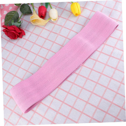 Pink Women S Hip Elastic Resistance Band for Glute Activation and Leg Workout Non-Slip Booty Builder for Squats Hip Thrusts and Fitness Training